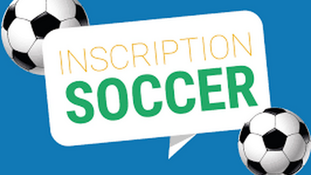 inscription soccer